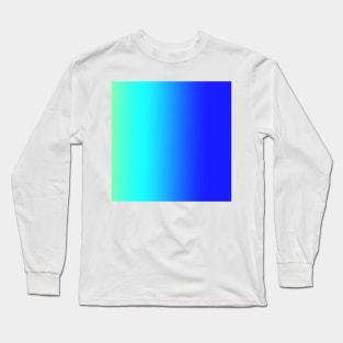 blue texture art Long Sleeve T-Shirt